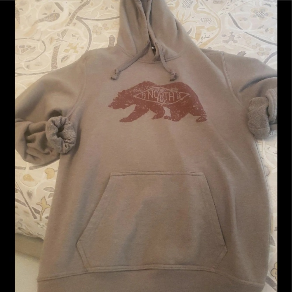 North Face Brown Bear Sweatshirt Hoodie